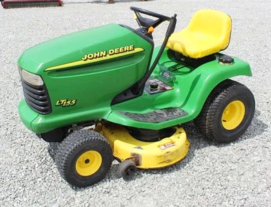 John Deere LT155 lawn tractor: technical specifications and review